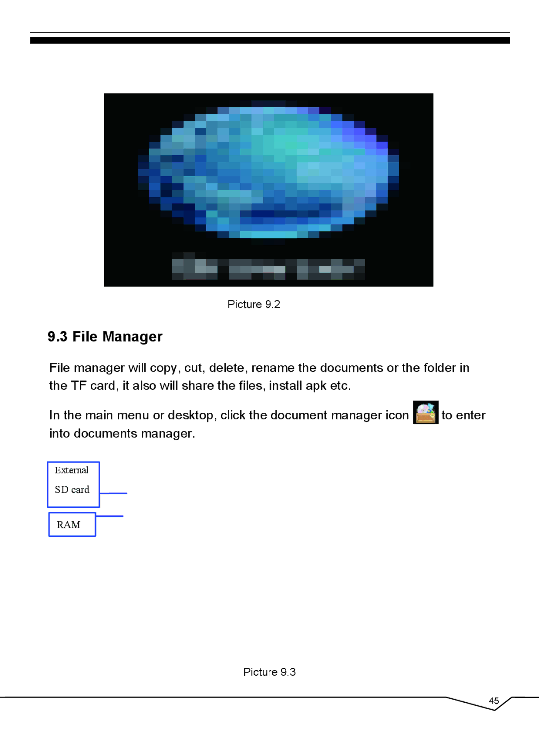 CyberPower 796TPC user manual File Manager 