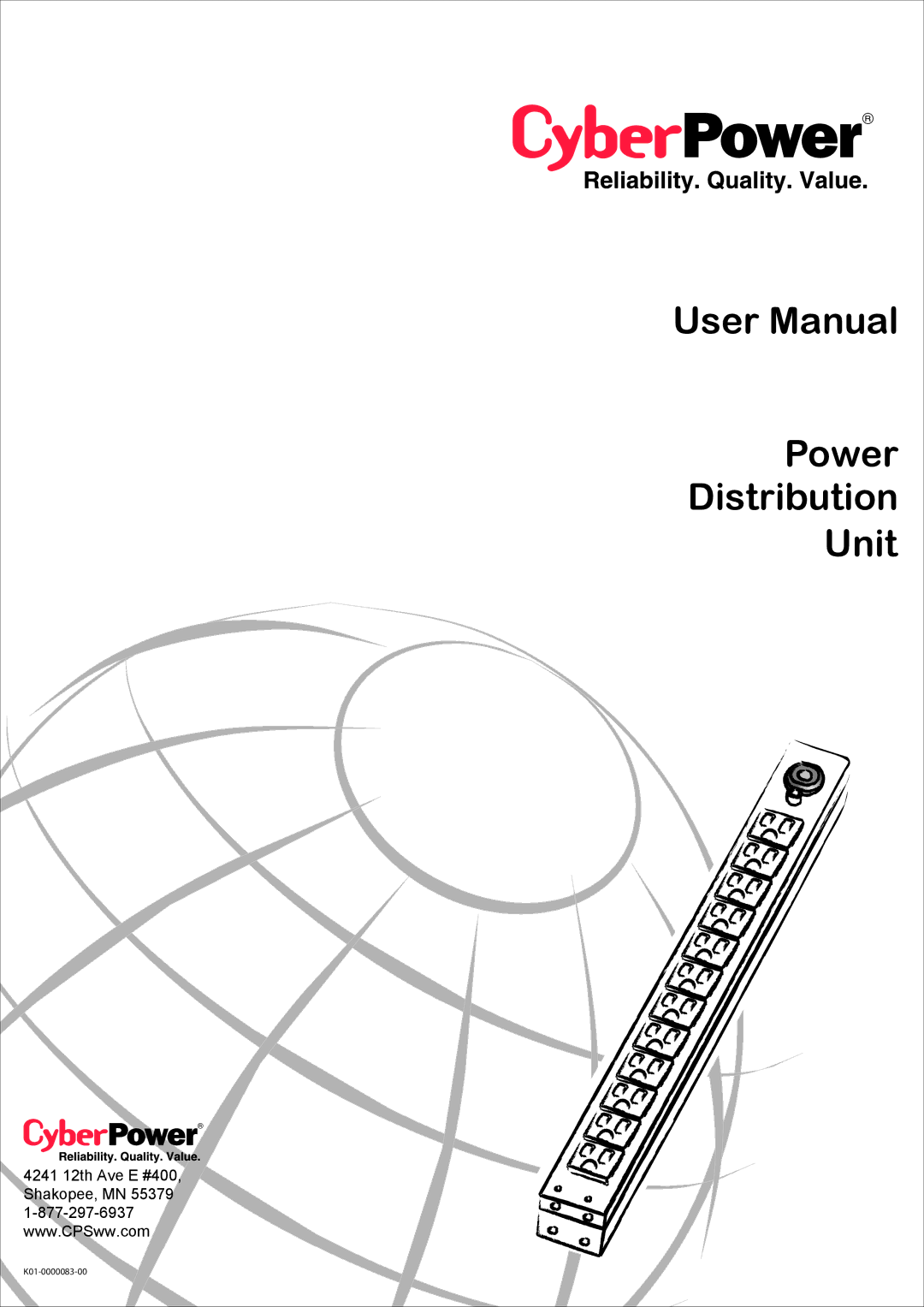 CyberPower K01-0000083-00 user manual Power 