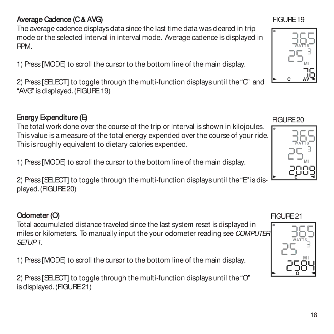 CycleOps PowerTap owner manual 2584 