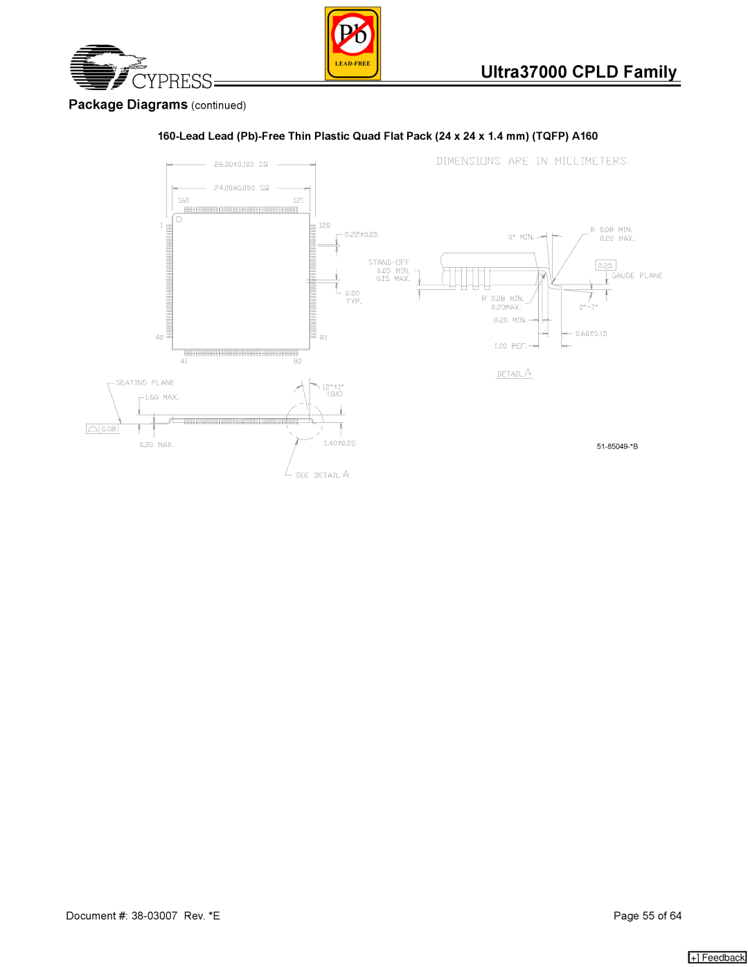 Cypress 37000 CPLD manual 51-85049-*B 