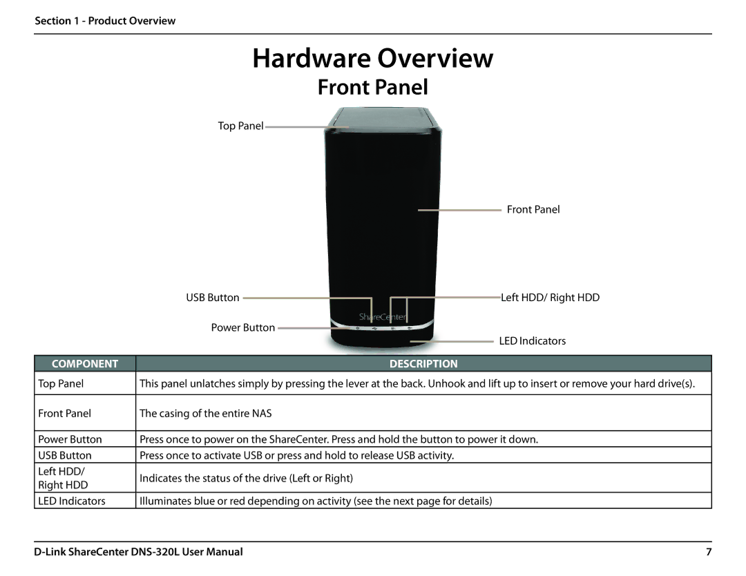 D-Link 2000 user manual Hardware Overview 