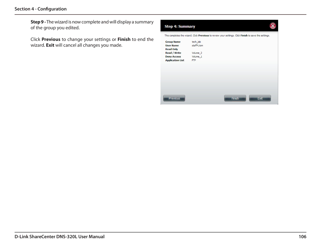 D-Link 2000 user manual 106 