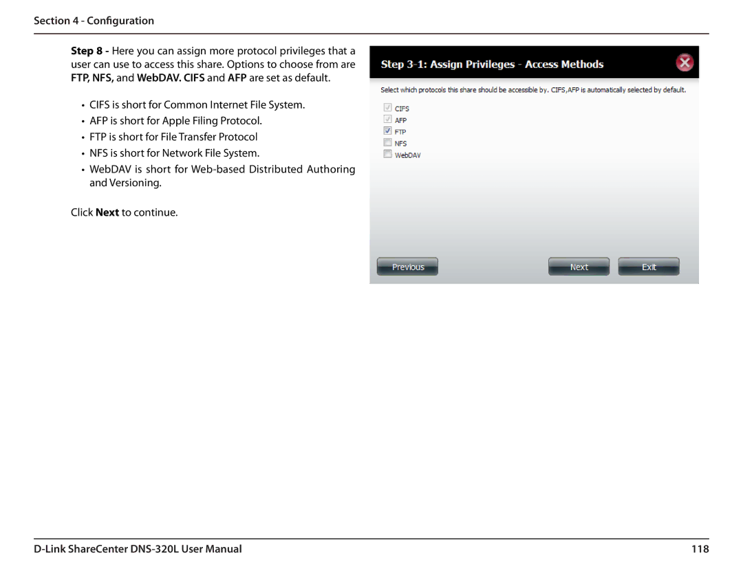 D-Link 2000 user manual 118 