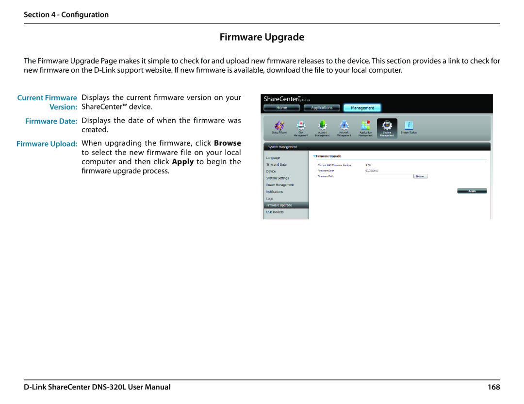 D-Link 2000 user manual Firmware Upgrade, 168 