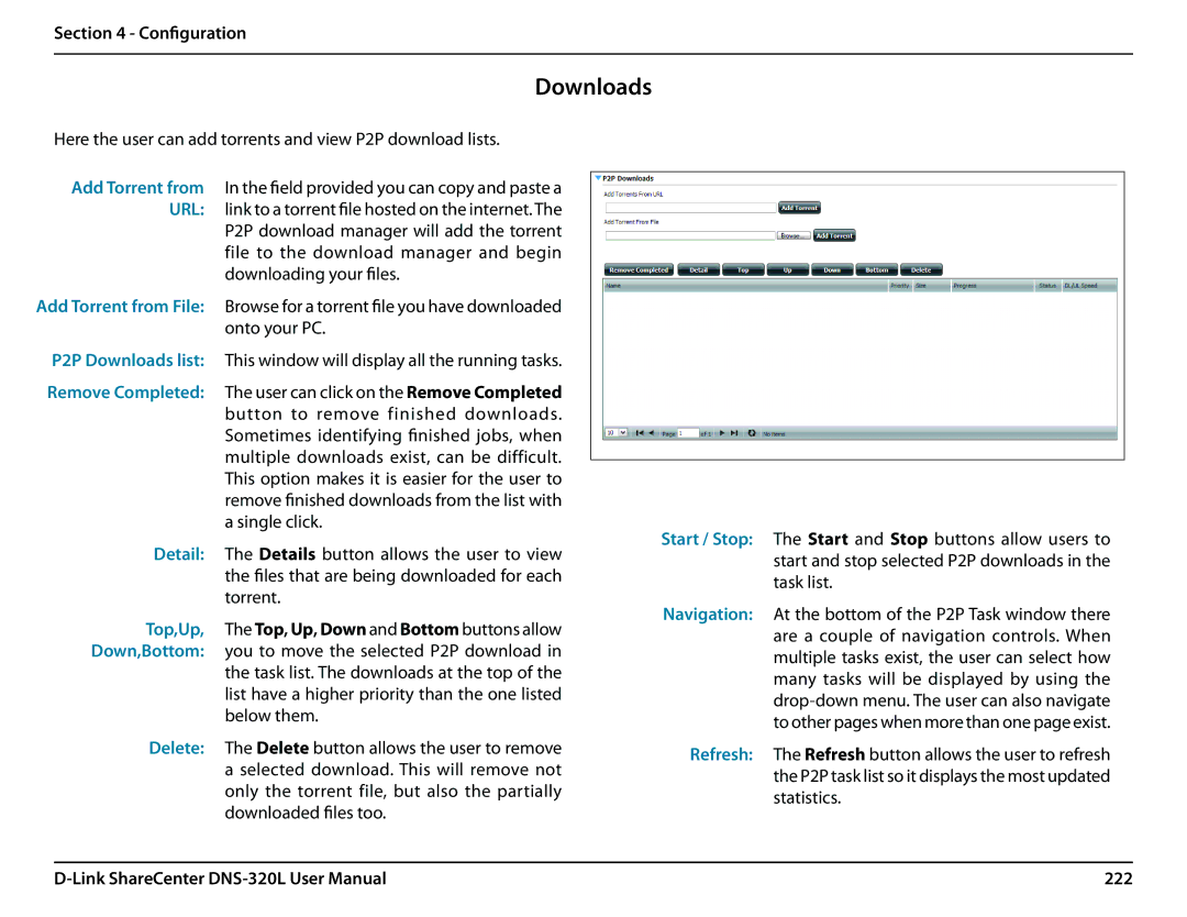 D-Link 2000 user manual Downloads, 222 