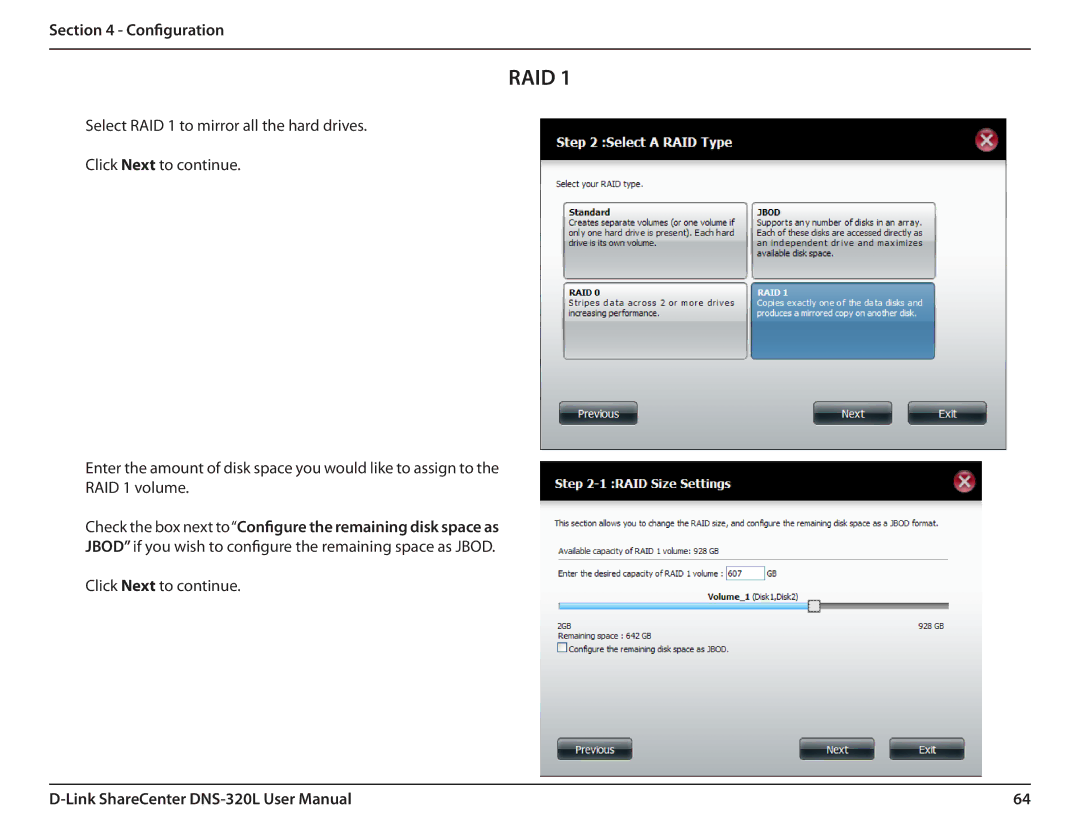 D-Link 2000 user manual Raid 