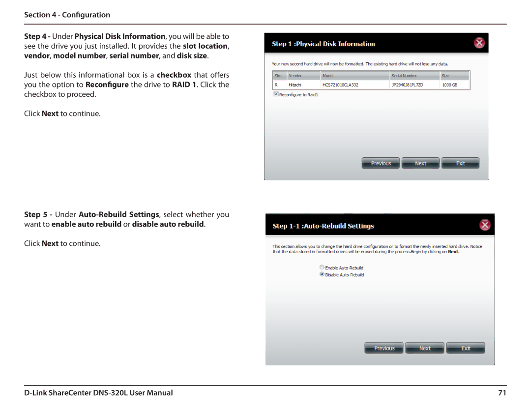 D-Link 2000 user manual Configuration 