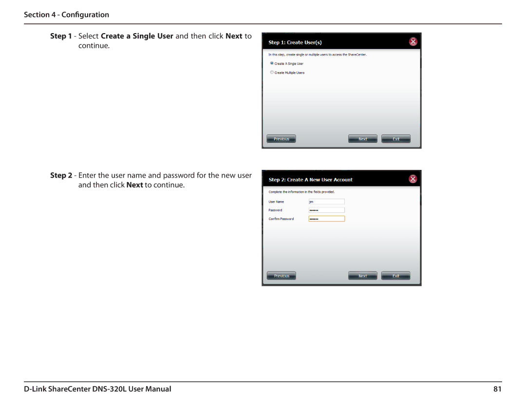 D-Link 2000 user manual Configuration 