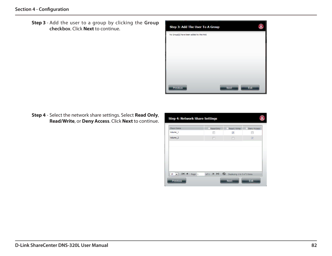 D-Link 2000 user manual Configuration 