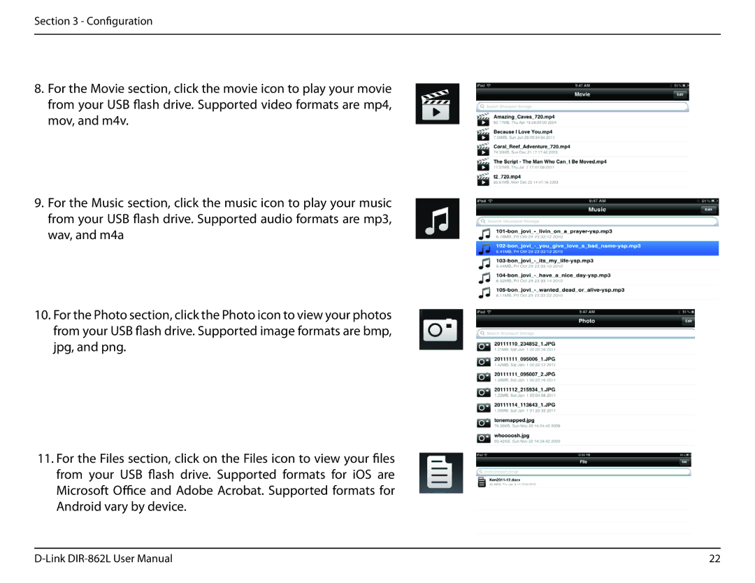 D-Link AC1600 user manual Configuration 