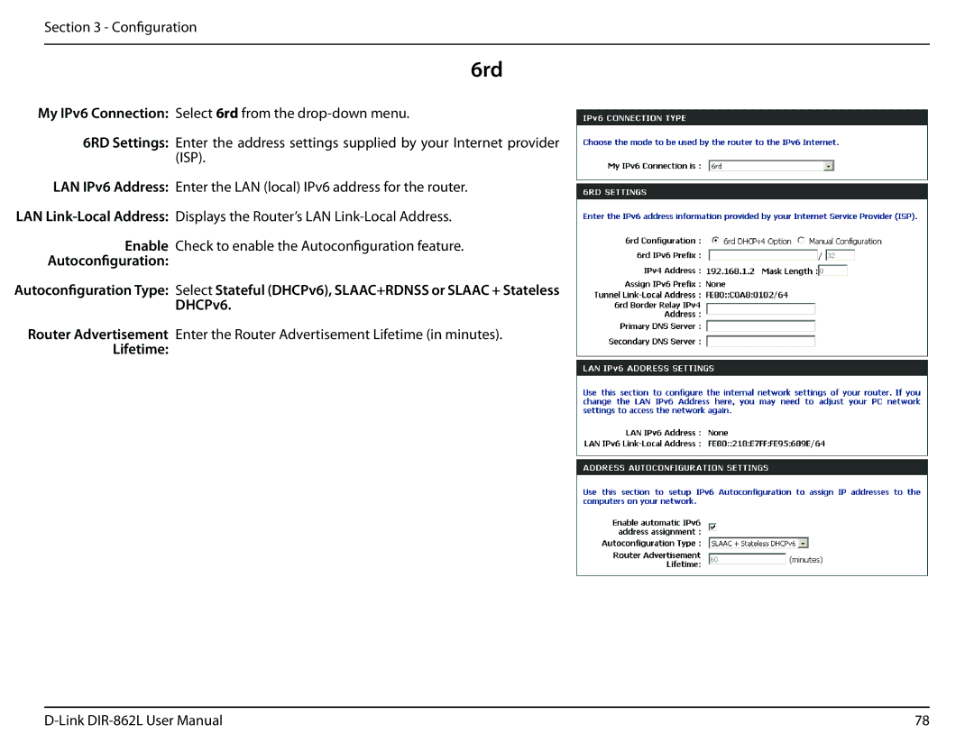 D-Link AC1600 user manual 6rd 