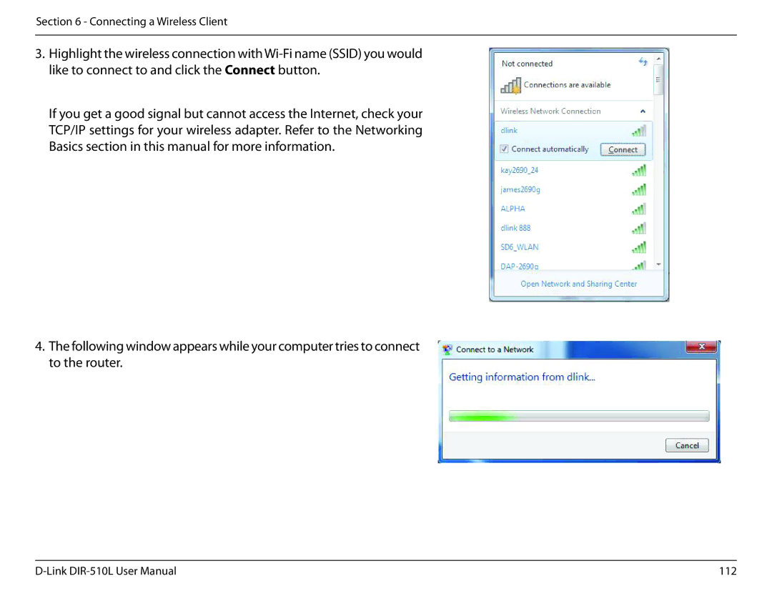 D-Link AC750 user manual 112 