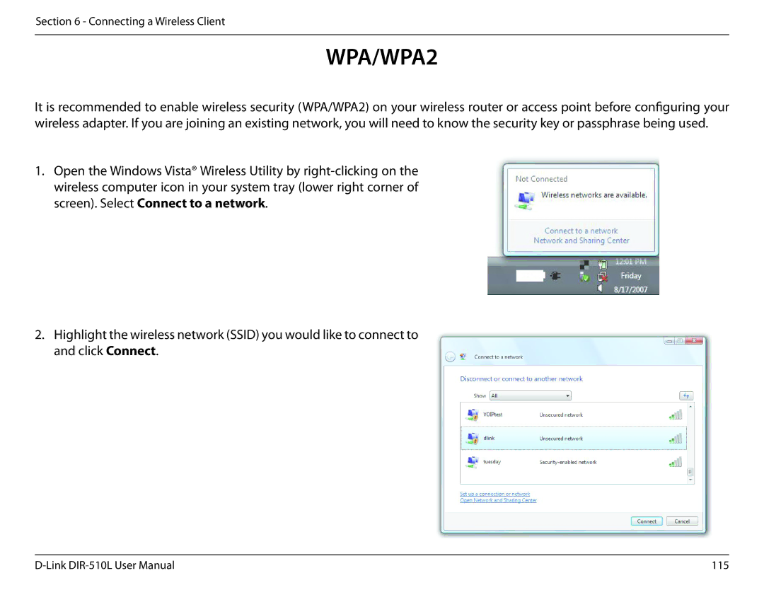 D-Link AC750 user manual 115 