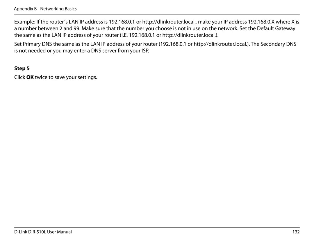 D-Link AC750 user manual Click OK twice to save your settings 