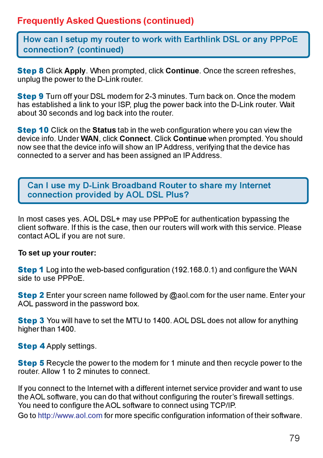 D-Link AG DI-784 manual To set up your router 