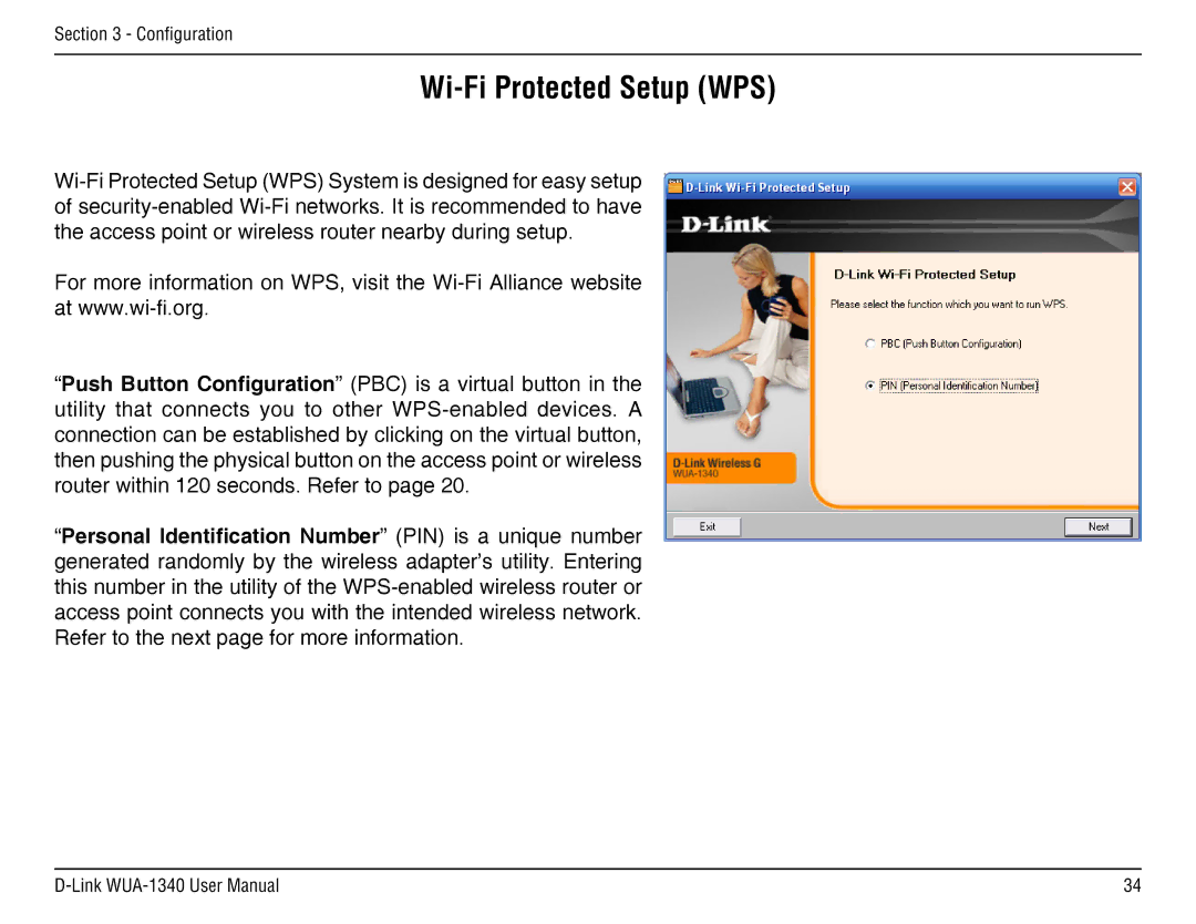 D-Link d-link wireless manual Wi-Fi Protected Setup WPS 