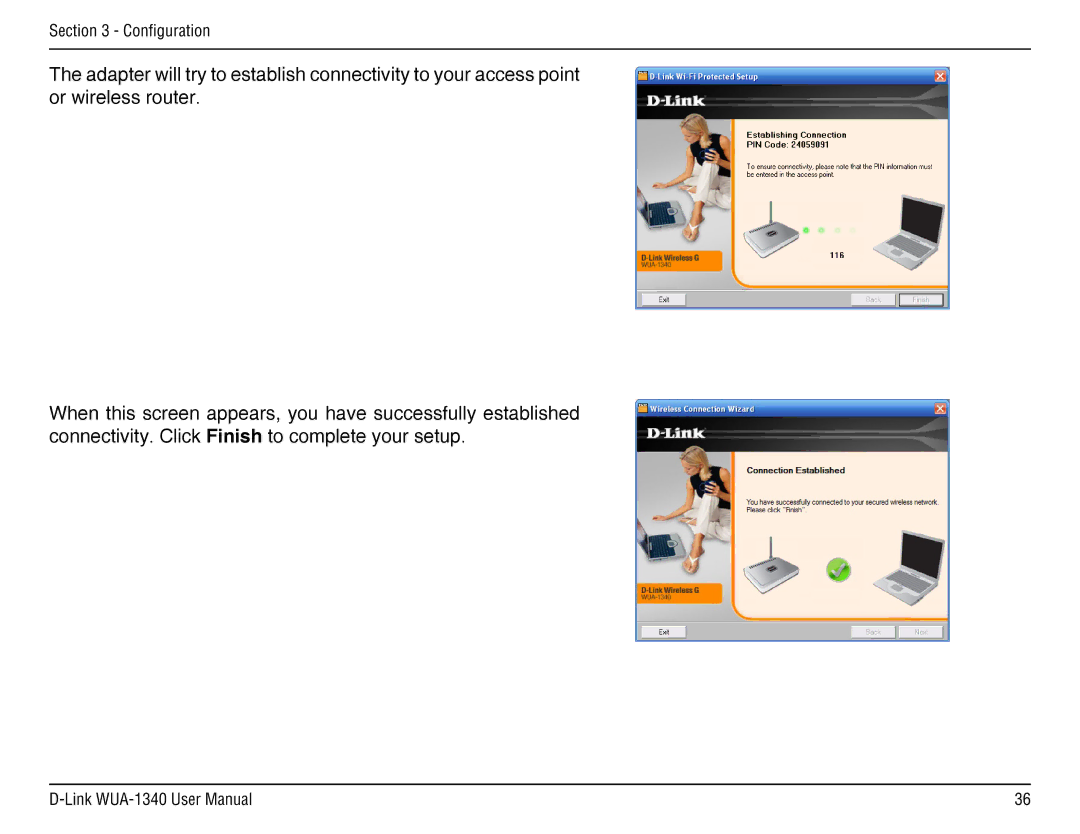 D-Link d-link wireless manual Configuration 