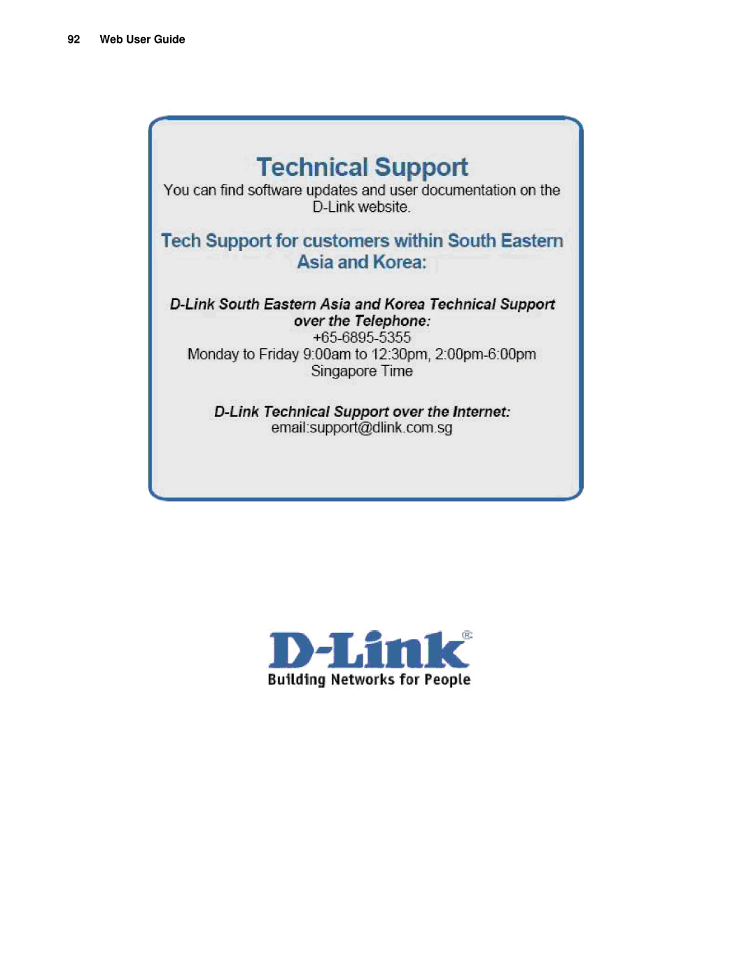 D-Link d-link manual Web User Guide 