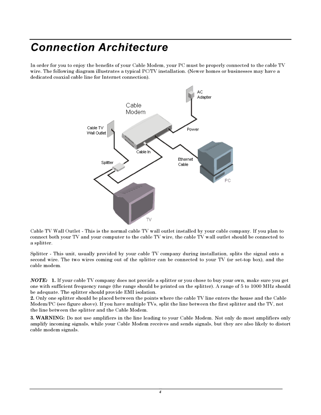 D-Link DCM-200 manual Connection Architecture 