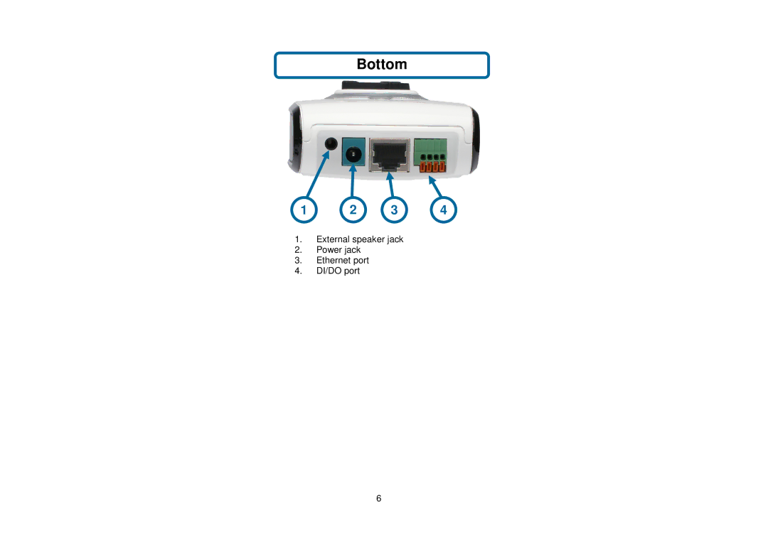 D-Link DCS-2102, DCS-2121 manual Bottom 