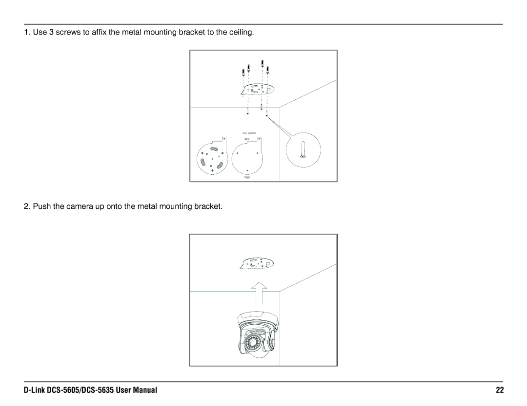 D-Link DCS-5635, DCS-5605 manual 