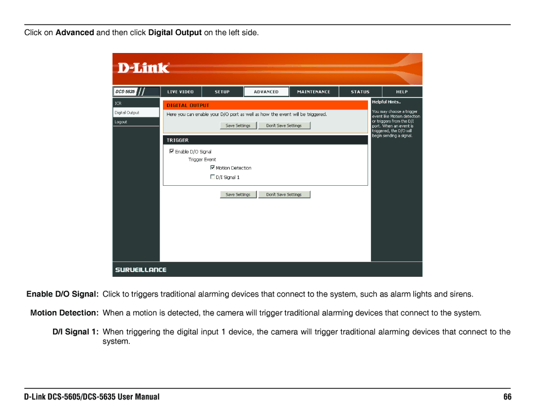 D-Link DCS-5635, DCS-5605 manual 