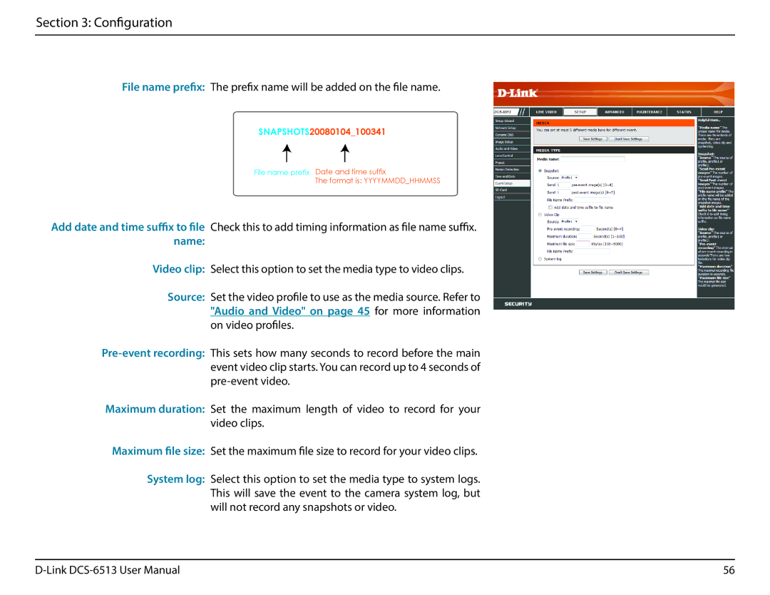 D-Link DCS-6513 user manual SNAPSHOTS20080104100341 