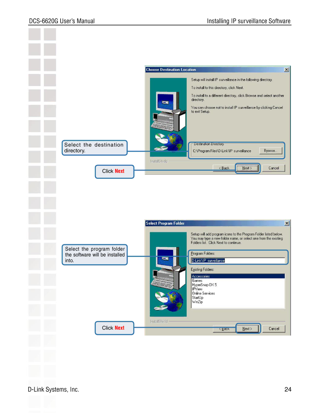 D-Link manual DCS-6620G User’s Manual 