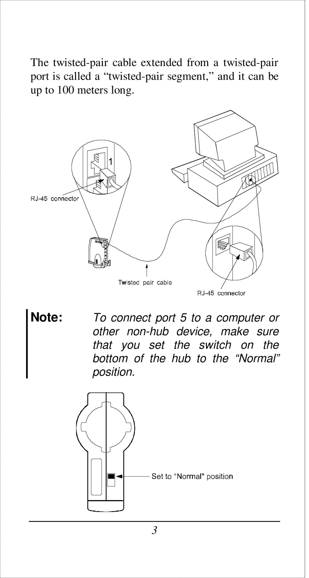 D-Link DE-805TP manual 