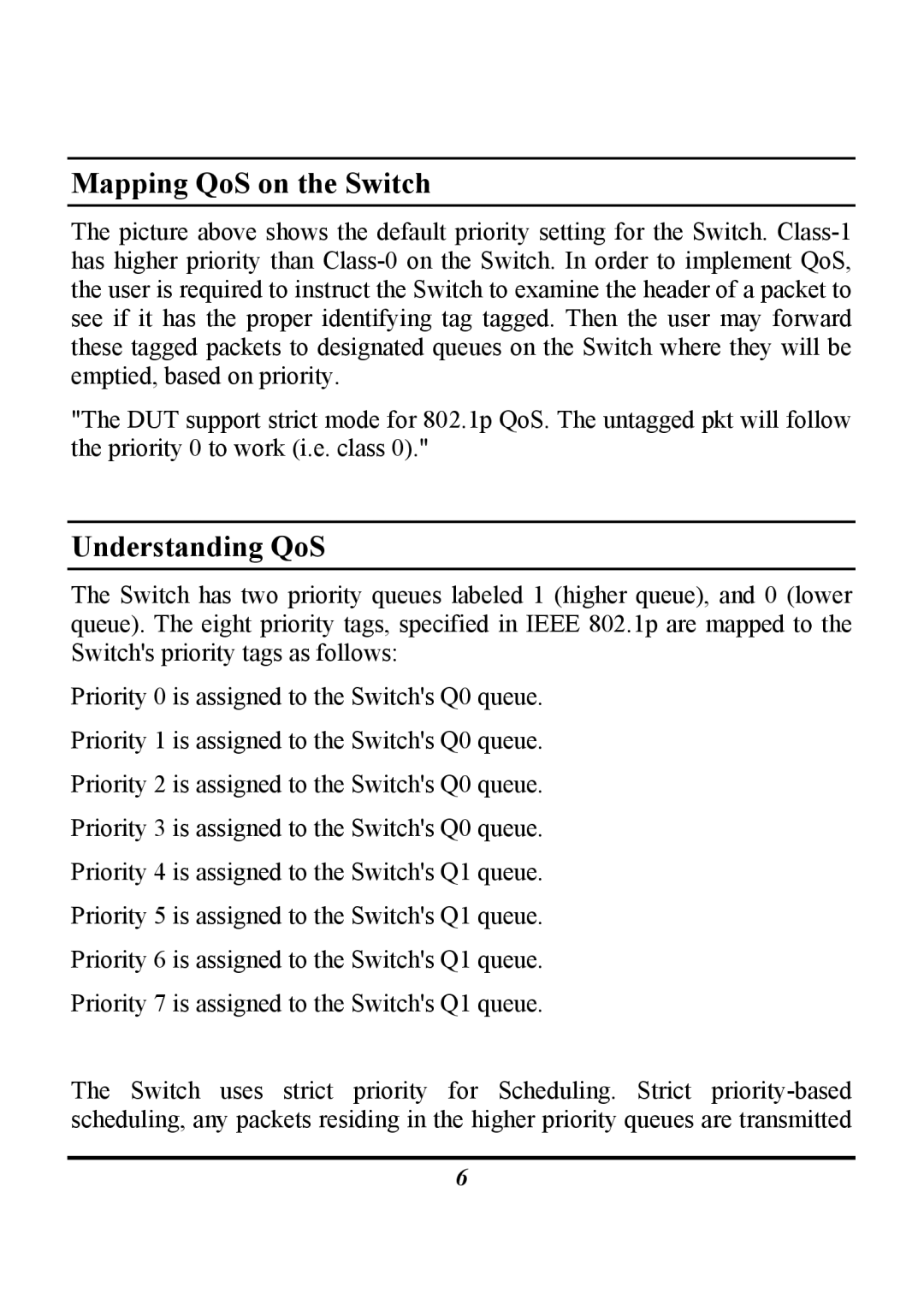 D-Link DES-1024D manual Mapping QoS on the Switch, Understanding QoS 