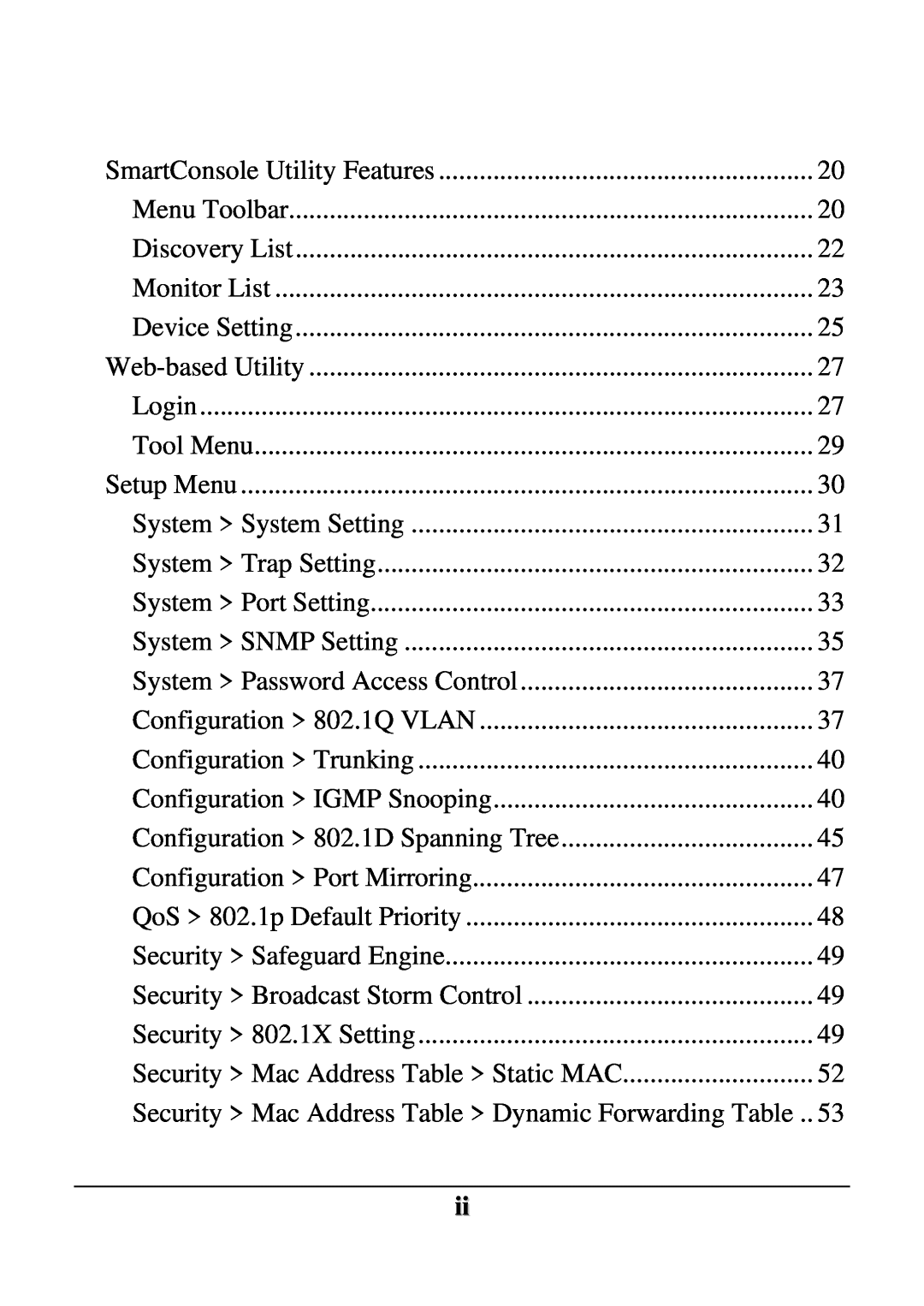 D-Link DES-1228 user manual SmartConsole Utility Features 