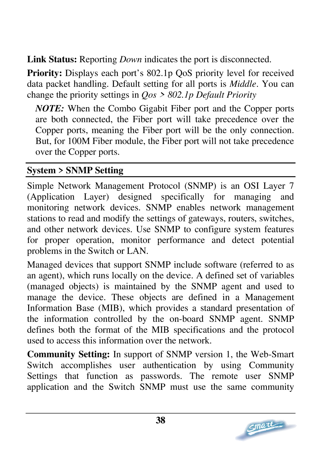 D-Link DES-1228P user manual System Snmp Setting 