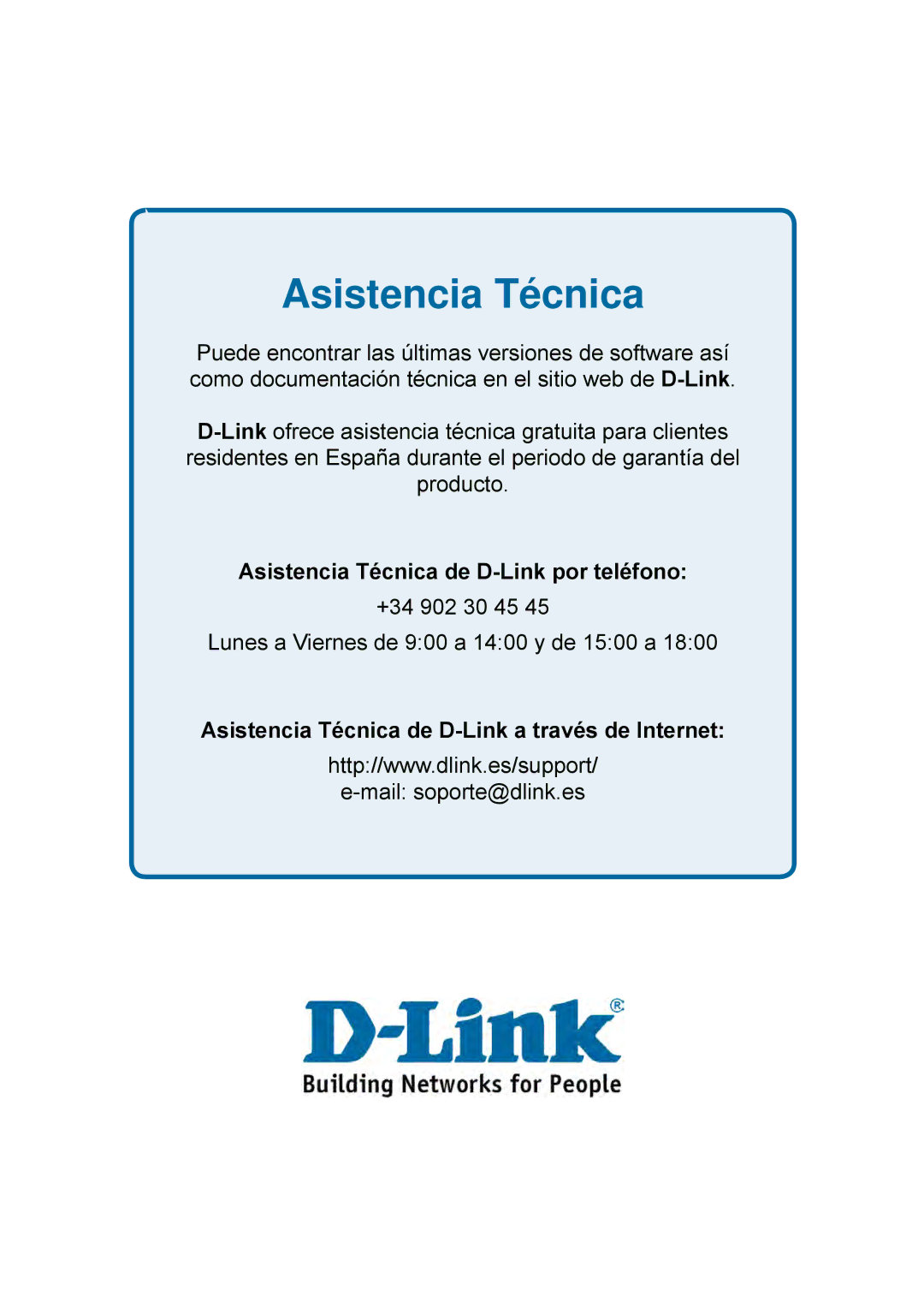 D-Link DES-1228P user manual Asistencia Técnica 