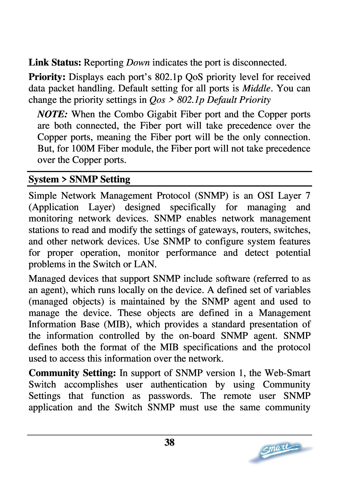 D-Link DES-1228P user manual System SNMP Setting 