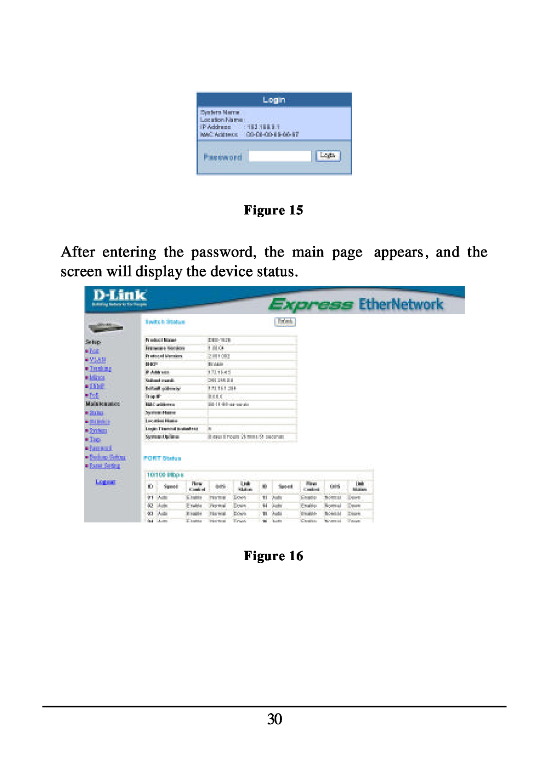 D-Link DES-1526 manual 