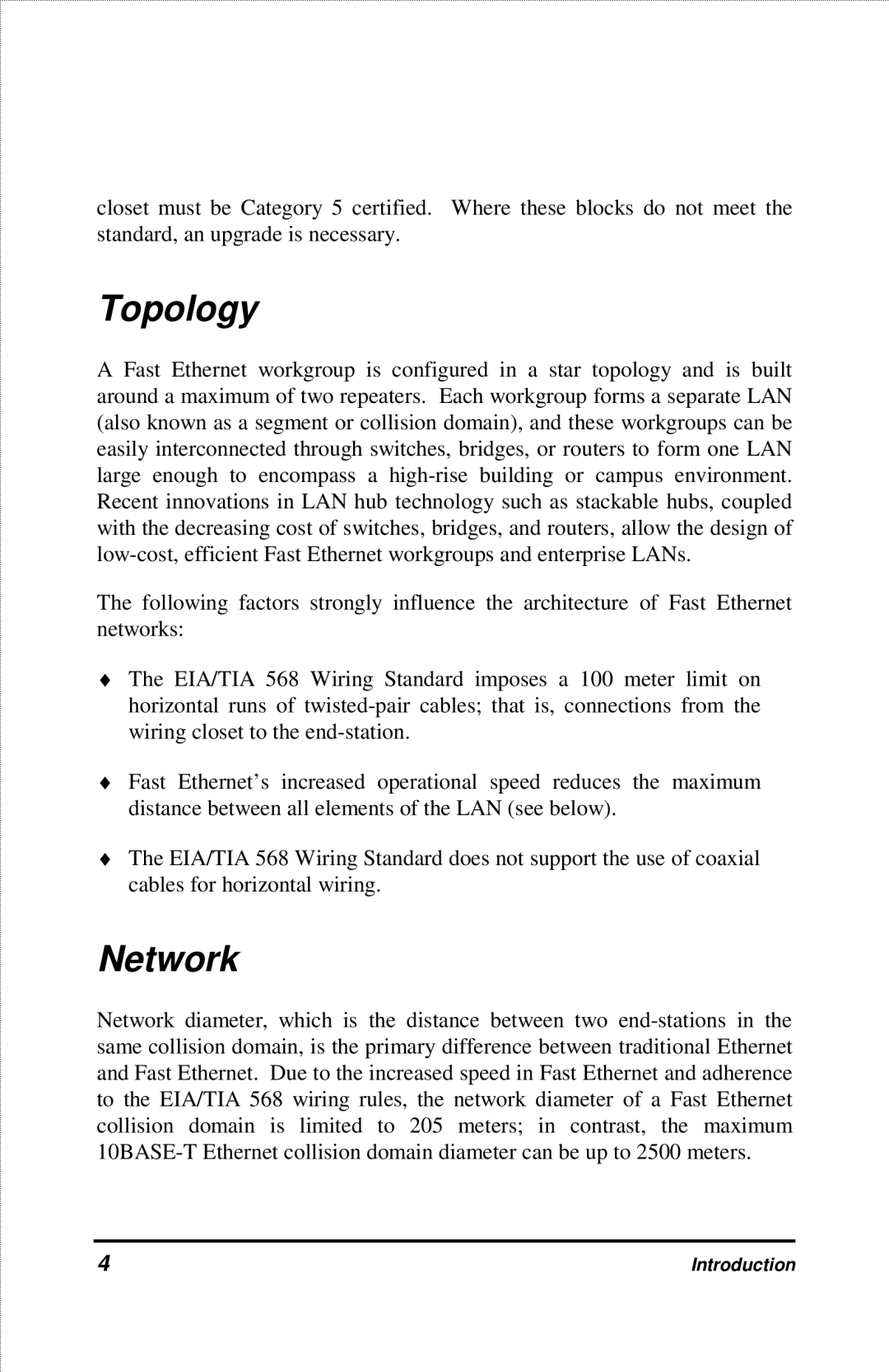 D-Link DES-2212 manual Topology, Network 