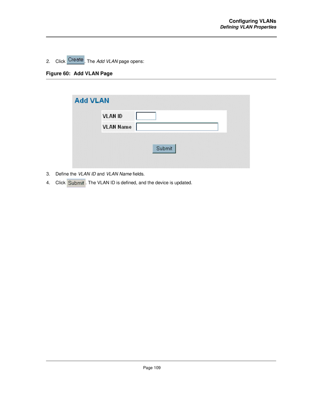 D-Link DES-3010FA/GA manual Add Vlan 