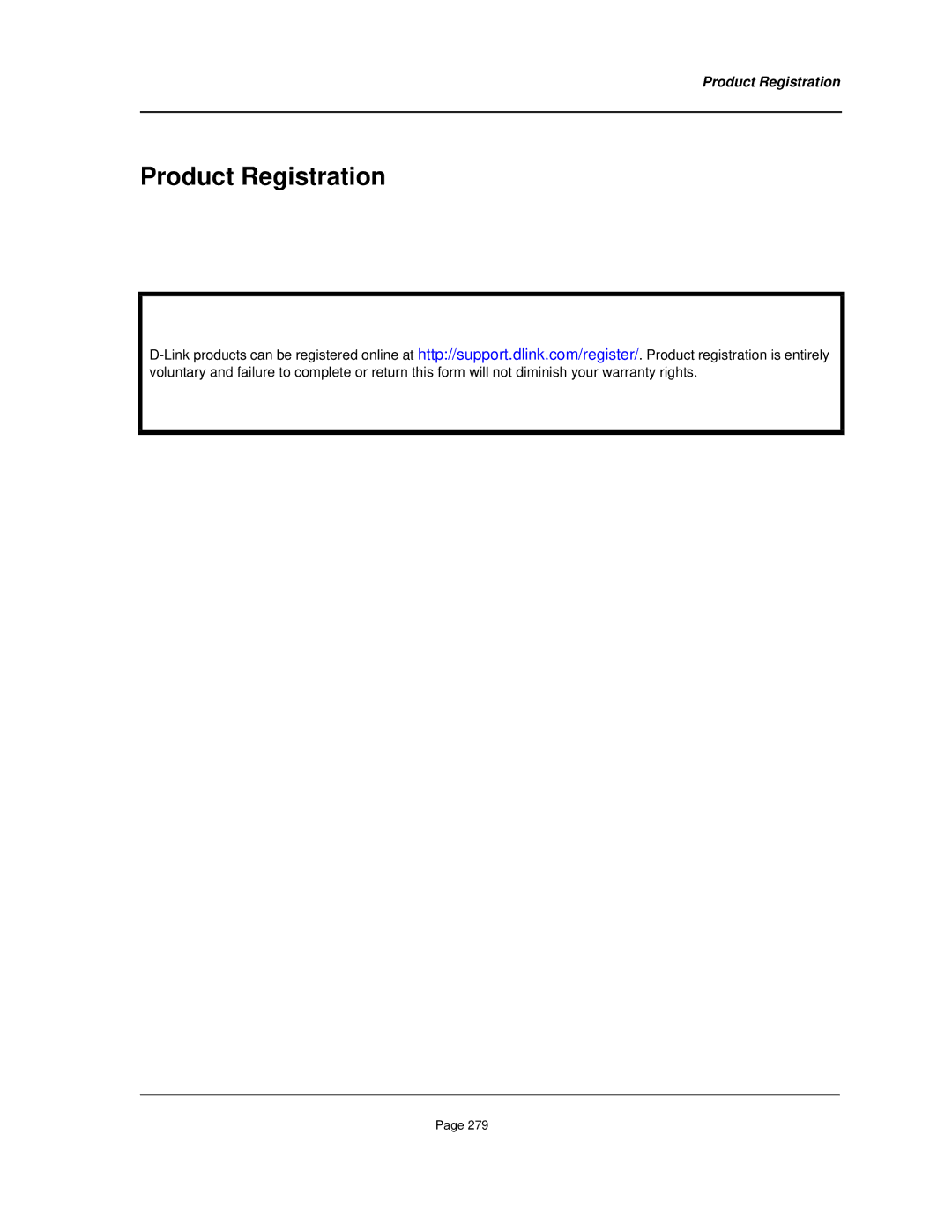 D-Link DES-3010FA/GA manual Product Registration 