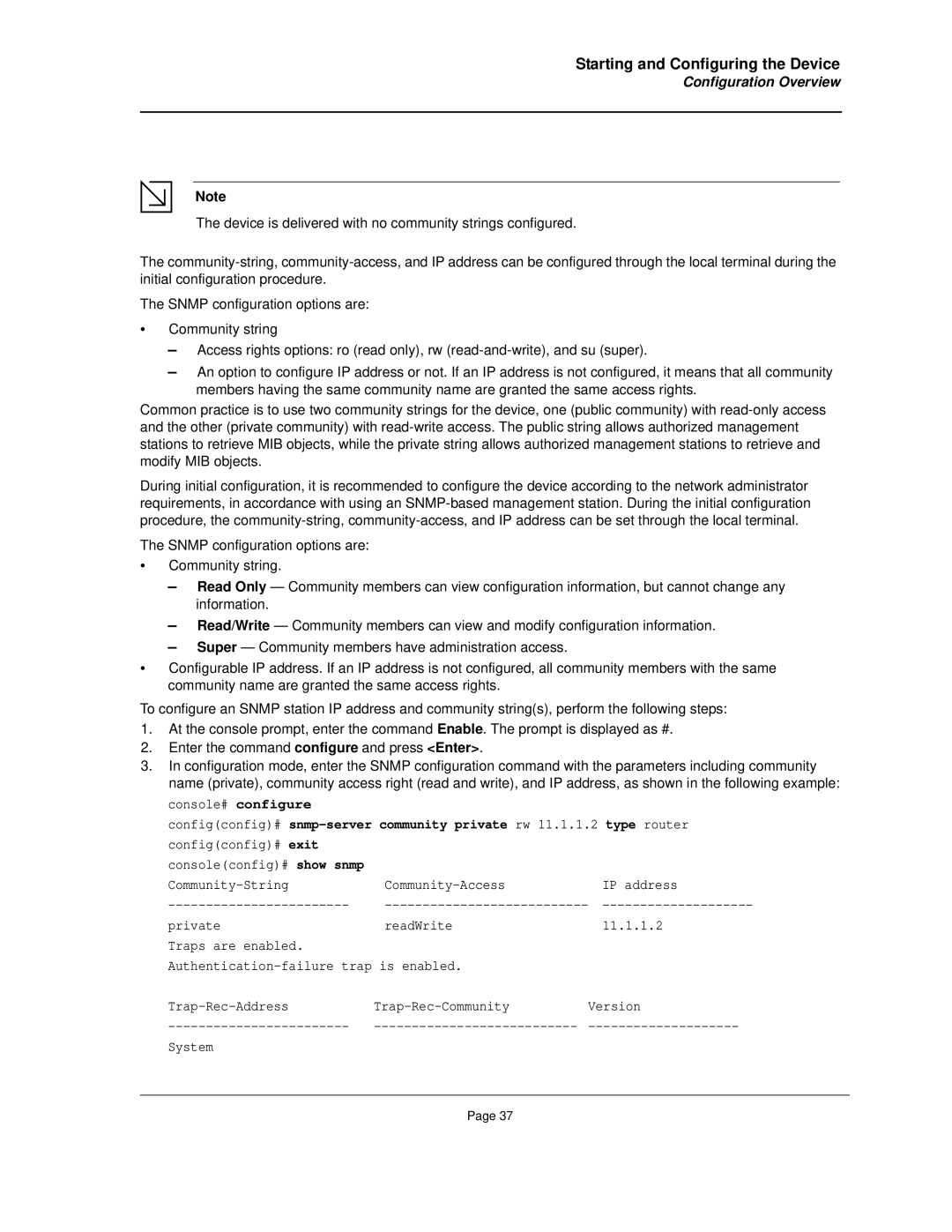 D-Link DES-3010FA/GA manual Starting and Configuring the Device 