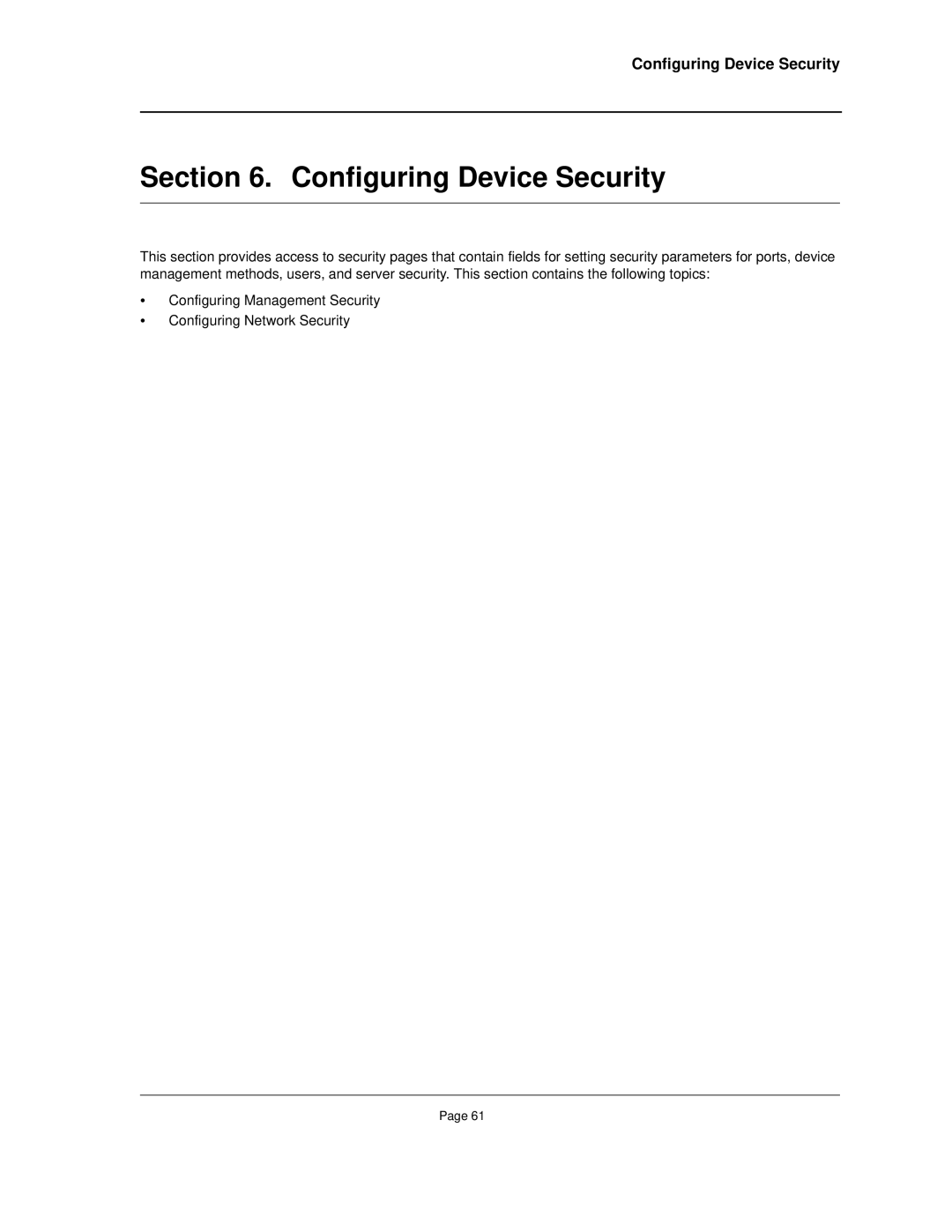 D-Link DES-3010FA/GA manual Configuring Device Security 