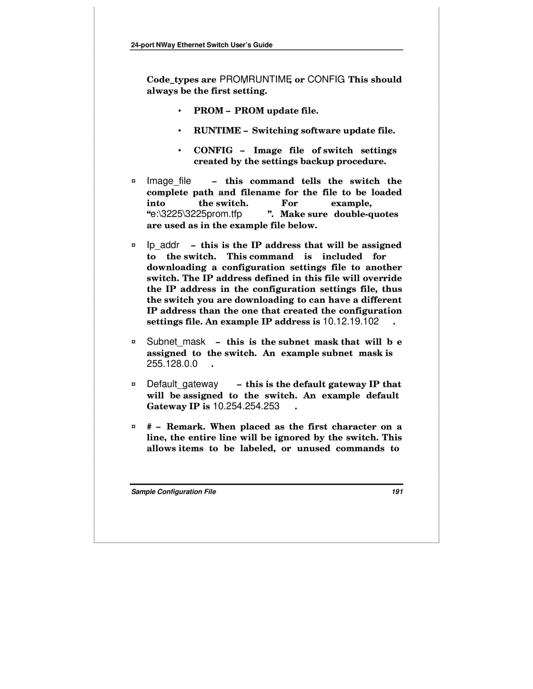 D-Link DES-3225GF manual 3225\3225prom.tfp . Make sure 