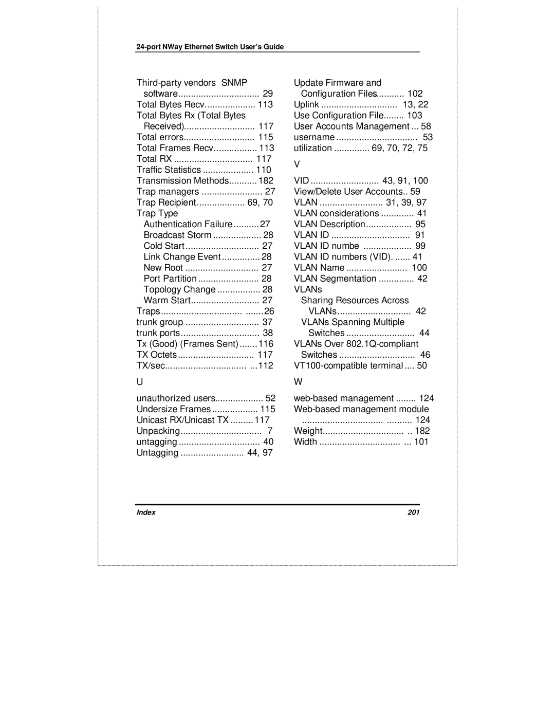 D-Link DES-3225GF manual Vid 