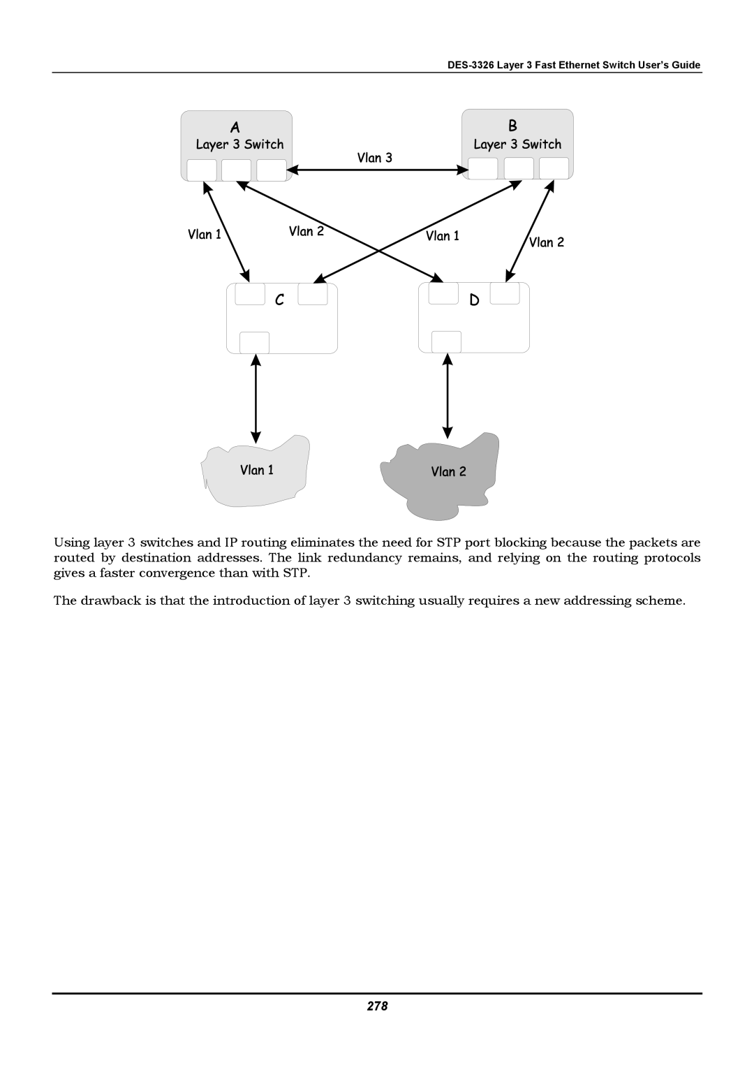 D-Link DES-3326 manual 278 