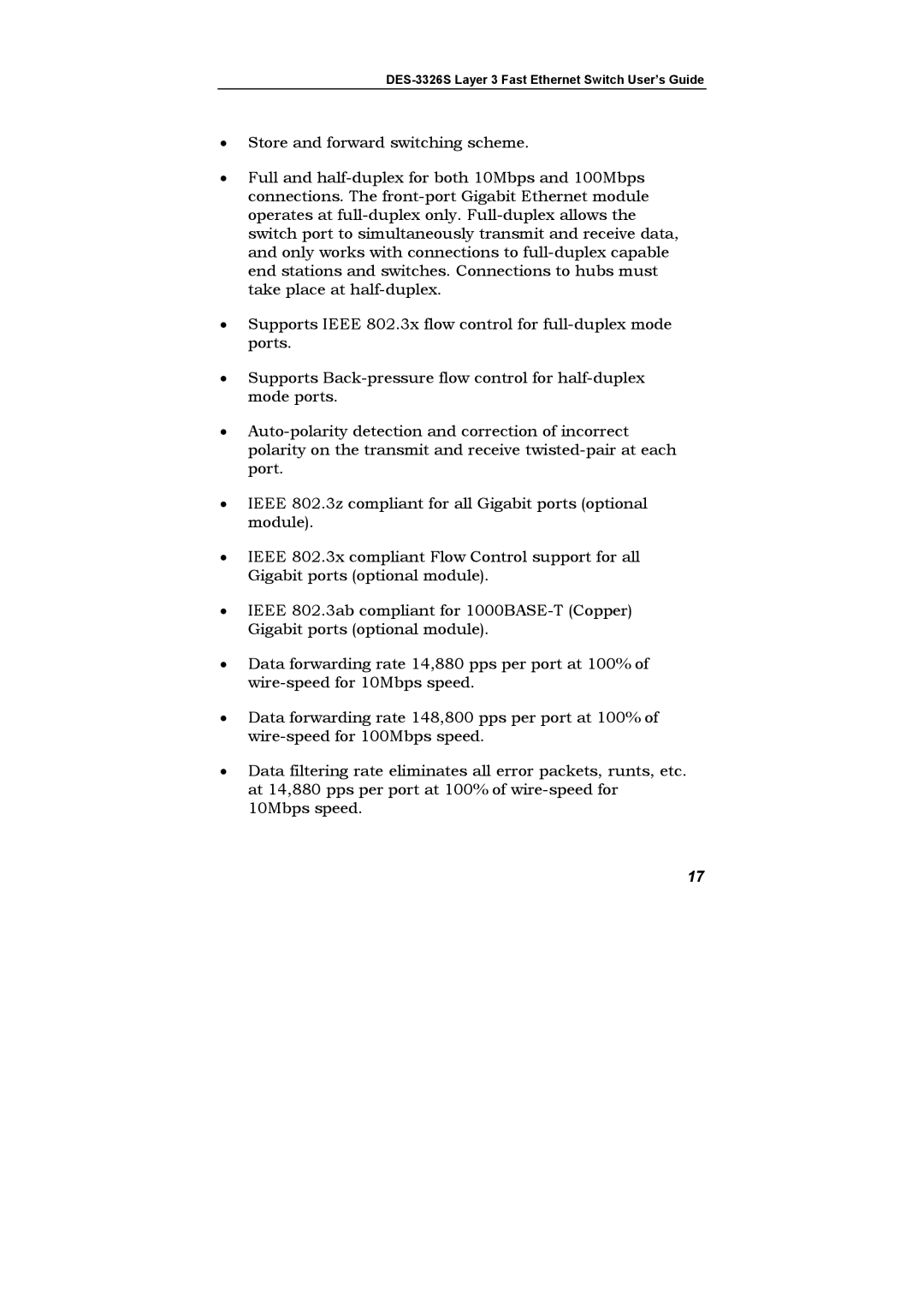 D-Link manual DES-3326S Layer 3 Fast Ethernet Switch User’s Guide 