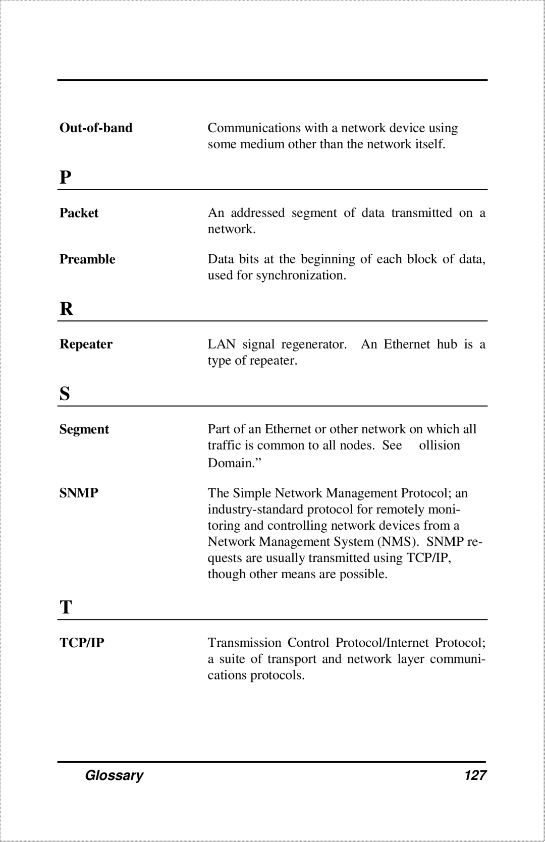 D-Link DFE-2600 manual Glossary 127 