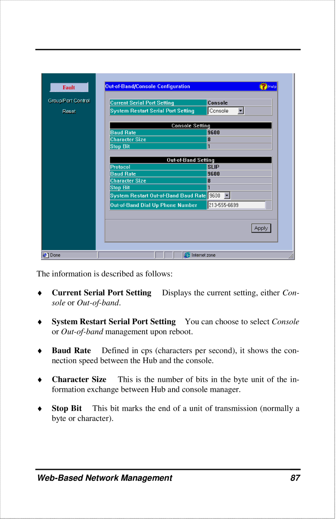 D-Link DFE-2600 manual Web-Based Network Management 