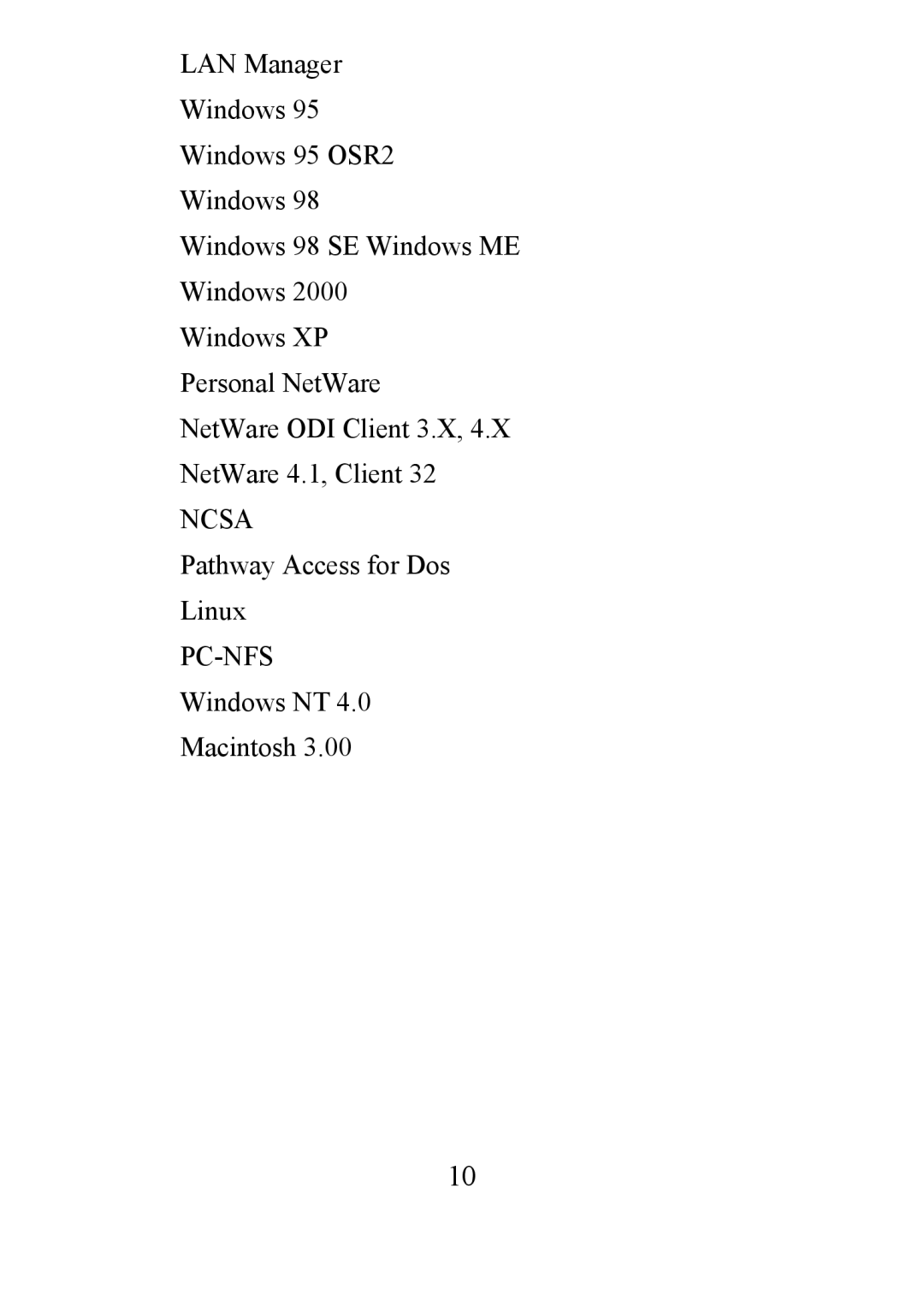 D-Link DFE-690TXD user manual Ncsa 