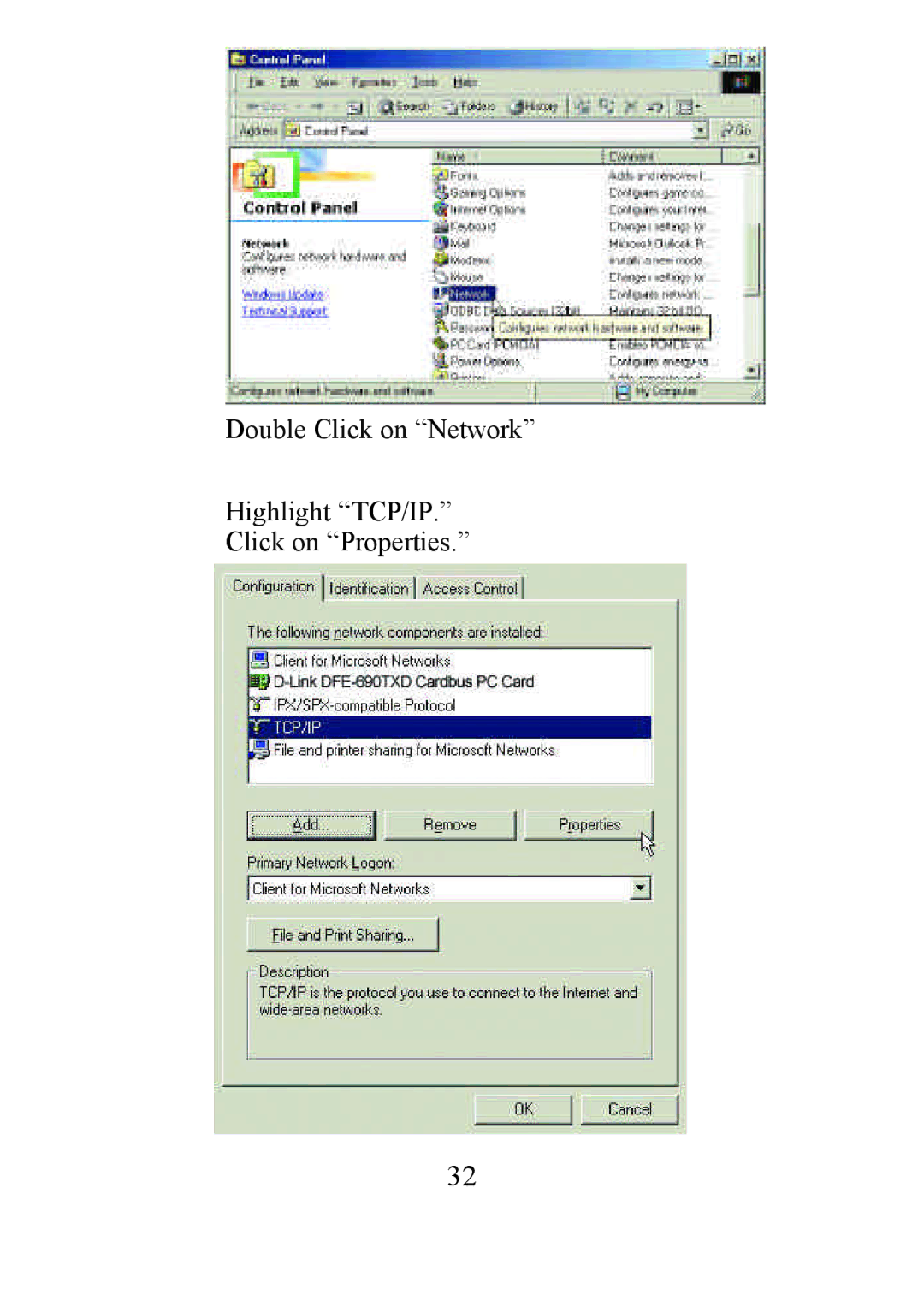 D-Link DFE-690TXD user manual 