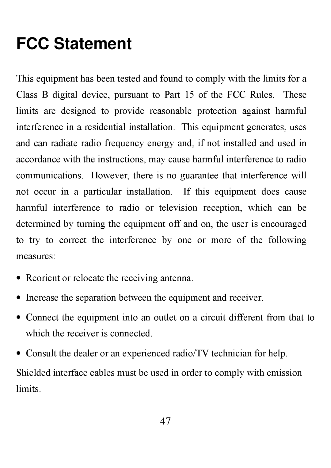 D-Link DFE-690TXD user manual FCC Statement 