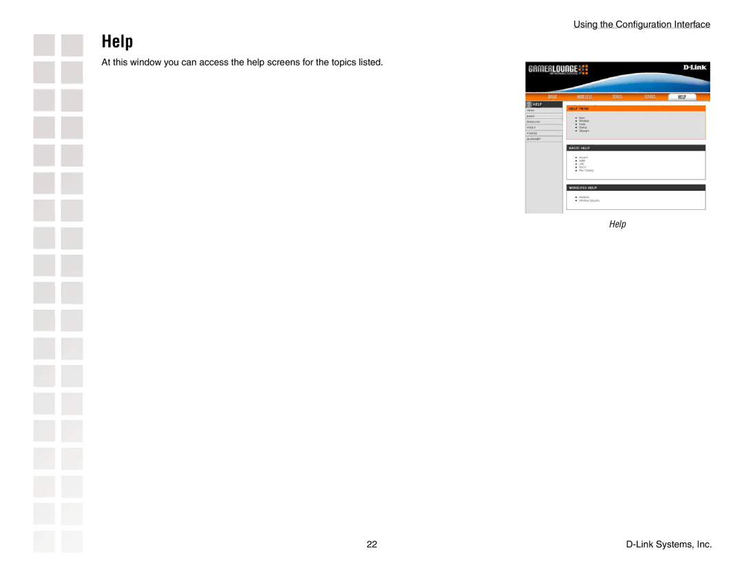 D-Link DGL-3420 manual Help 